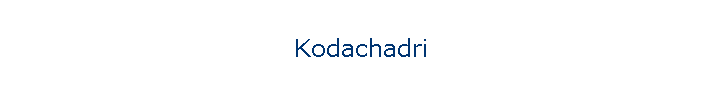 Kodachadri